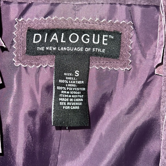 DIALOGUE fringe suede jacket - Picture 5 of 9